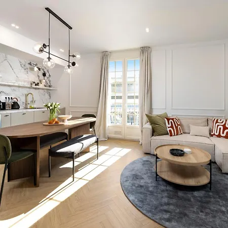 Designer Floor Peaceful Elevator Fiber Wifi, Balcony Apartamento Nice